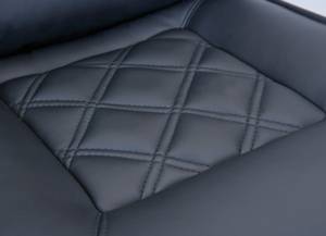 Chaise de bureau Growi Noir - Textile - 62 x 115 x 67 cm