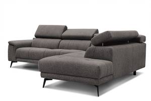 Ecksofa Fiero (5-Sitzer) Braun