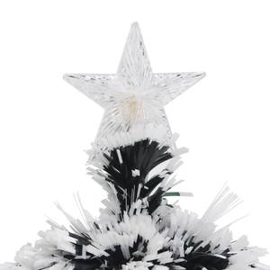 Sapin de noël Vert - Blanc - Métal - Matière plastique - 30 x 64 x 30 cm