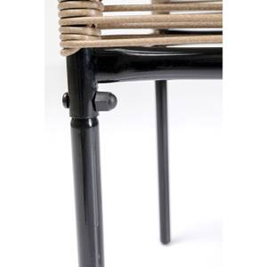 Hocker Acapulco Beige - Braun