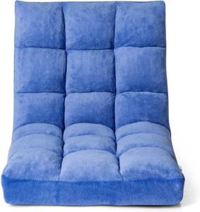 Bodenstuhl HV10355 Blau - Textil - 56 x 15 x 105 cm