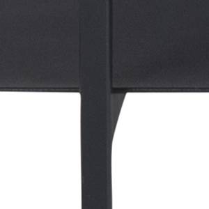 Couchtisch Angus Schwarz - Holz teilmassiv - 115 x 40 x 60 cm
