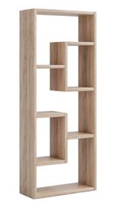 Standregal Vilo Braun - Holzwerkstoff - 36 x 92 x 15 cm