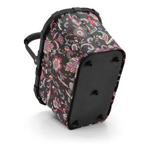 Einkaufskorb carrybag Frame PaisleyBlack Schwarz - Kunststoff - 48 x 29 x 28 cm