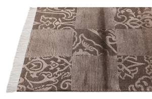 Tapis de passage Darya DCCCXLIX Marron - Textile - 81 x 1 x 211 cm