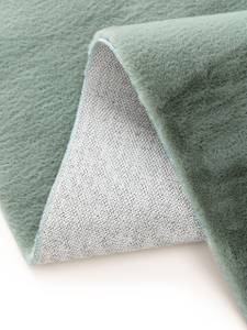 Tapis à poils longs Furry 2 Vert - 80 x 250 cm