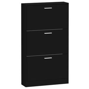 Armoire à chaussures 291067-2 Noir - Hauteur : 108 cm