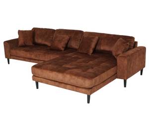 Ecksofa J54 Braun - Textil - 295 x 76 x 178 cm