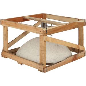 Pied de parasol granit 43,9kg Blanc Blanc