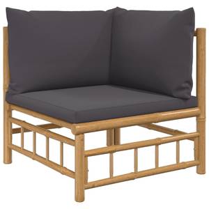 Garten-Lounge-Set 3028492-13 (6-teilig) Grau - Bambus - 69 x 65 x 69 cm