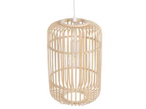 Lampe suspension AISNE Marron - Bambou - 25 x 125 x 25 cm