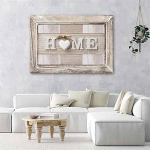 Bilder Home Herz Holz Love Shabby Chic 100 x 70 cm