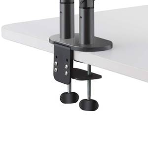 Alberenz Doppelter Monitorarm Grau - Metall - 40 x 40 x 30 cm