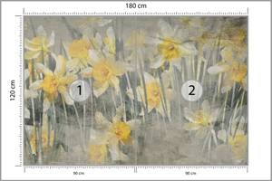 Papier Peint Jonquilles Fleurs Vintage 180 x 120 x 120 cm