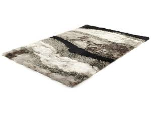 Tapis de salon ECUME Noir - Textile - 140 x 3 x 200 cm