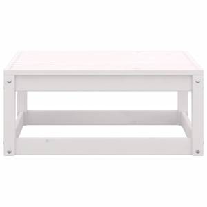 Salon de jardin (lot de 5) 3009868-1 Blanc - Bois massif - Bois/Imitation - 70 x 30 x 70 cm