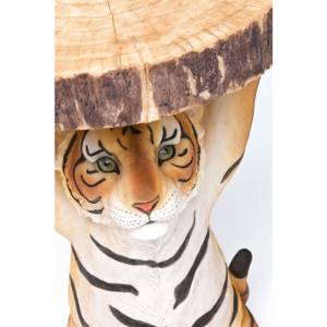 Table d'appoint Animal Tigre Orange - Matière plastique - 35 x 53 x 37 cm