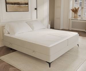 Boxspringbett Sauiti Beige - 160 x 120 x 211 cm