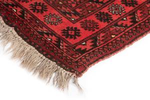 Teppich Afghan XXII Rot - Textil - 86 x 1 x 128 cm