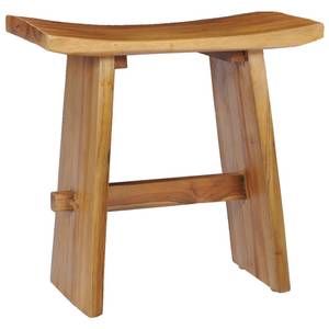 Tabouret 281655 Marron - Bois massif - Bois/Imitation - 30 x 50 x 50 cm