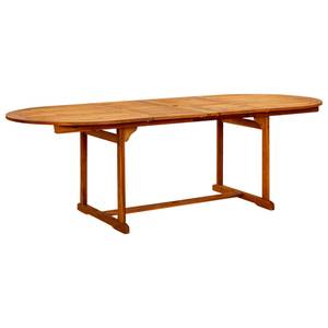 Table de jardin Marron - Bois massif - Bois/Imitation - 240 x 75 x 240 cm