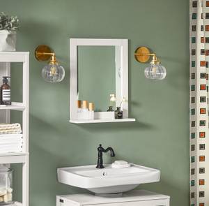 Miroir Mural FRG129-W Blanc