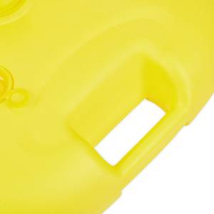 Sonnenschirmständer gelb Gelb - Kunststoff - 43 x 24 x 43 cm