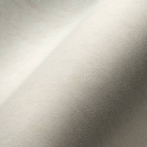 Strukturtapete Cremeweiß Weiß - Kunststoff - Textil - 53 x 1005 x 1 cm