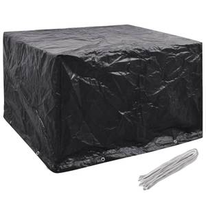 Housse de meuble Noir - Métal - Matière plastique - 135 x 90 x 135 cm