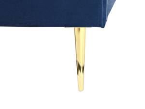 Doppelbett FLAYAT Blau - Gold - Marineblau - Breite: 173 cm