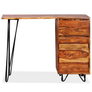 Bureau 244359 Marron - Bois massif - Bois/Imitation - 45 x 76 x 102 cm