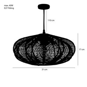 Lampe suspendue Kanti 31 x 17 x 31 cm