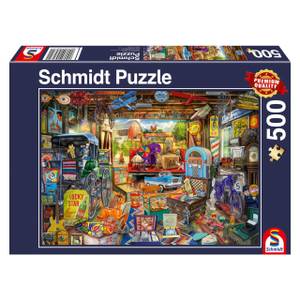 Puzzle Antiquitätenmarkt in der Garage Papier - 24 x 4 x 34 cm