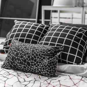 Net Housse de coussin (2er Set) Textile - 1 x 50 x 50 cm