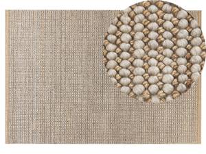 Teppich BANOO Beige - Creme - Grau - 140 x 140 x 200 cm