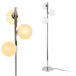 Lampadaire Gent Gris - Métal - 25 x 154 x 25 cm