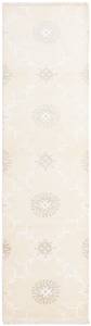 Tapis de passage Darya CDLXXXVII Beige - Textile - 79 x 1 x 297 cm