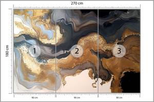 Papier Peint Marbre Motif Abstrait 270 x 180 x 180 cm