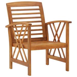 Garten-Lounge-Set (5-teilig) 3004236-3 Braun - Massivholz - Holzart/Dekor - 50 x 43 x 102 cm