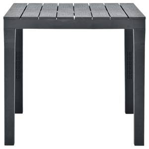 Salon de jardin (lot de 3) 3003620 Gris - Matière plastique - 78 x 72 x 78 cm