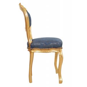 Stuhl Louis XVI Gold - Massivholz - Holzart/Dekor - 42 x 90 x 45 cm