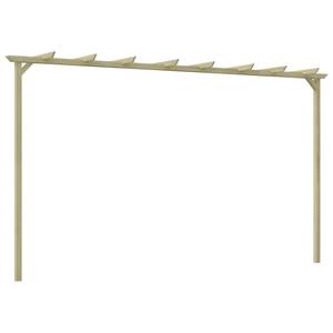 Pergola 44924 Grün - Massivholz - Holzart/Dekor - 200 x 60 x 360 cm