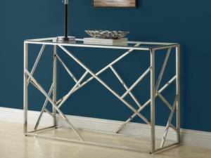 Table console ATHENA Argenté