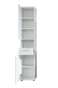 Colonne ALPHA Blanc - Bois massif - 37 x 189 x 34 cm