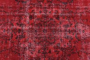 Teppich Ultra Vintage CDII Rot - Textil - 168 x 1 x 274 cm