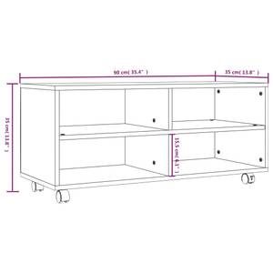 TV-Schrank 298533 Dunkelbraun