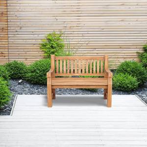 Banc de jardin Jackson V2 Bois manufacturé - 120 x 93 x 61 cm