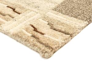 Nepal Teppich - 142 x 73 cm - beige Beige - Kunststoff - 73 x 2 x 142 cm