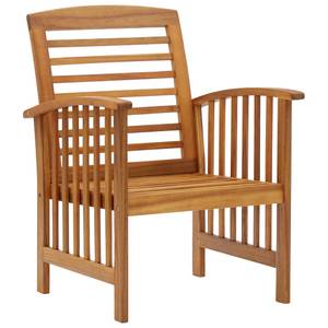 Garten-Lounge-Set (5-teilig) 3057974 Braun - Massivholz - Holzart/Dekor - 50 x 43 x 102 cm