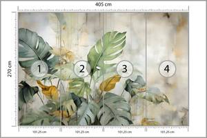 Papier Peint Feuilles Tropicales Nature 405 x 270 x 270 cm